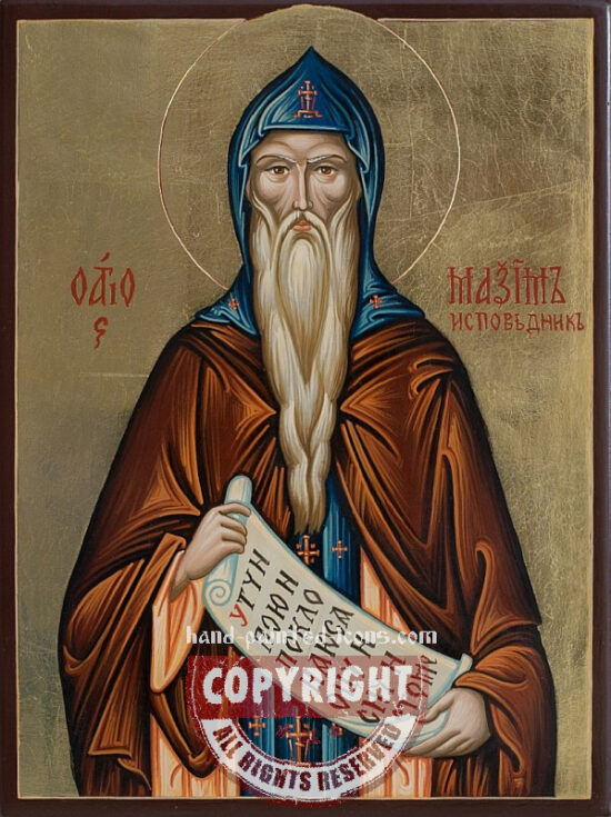 Saint-Maximus-the-Confessor-hand-painted-orthodox-icon