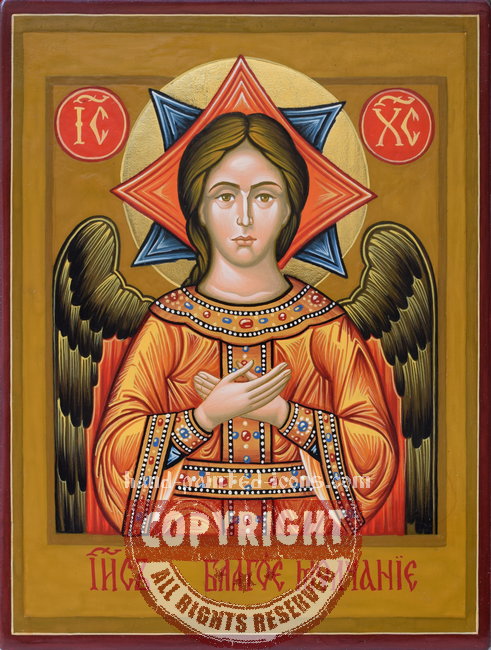 Christ-The angel of light-hand-painted-orthodox-icon