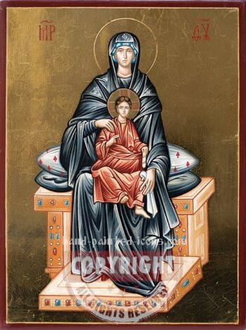 The Holy Virgin-Oranta-hand-painted icon