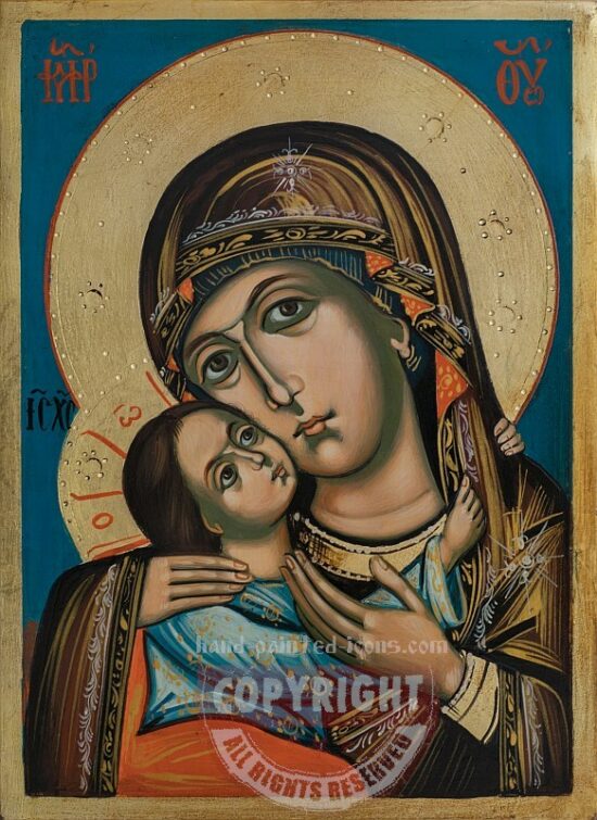 The Holy Virgin of Tenderness-icon-22x16cm